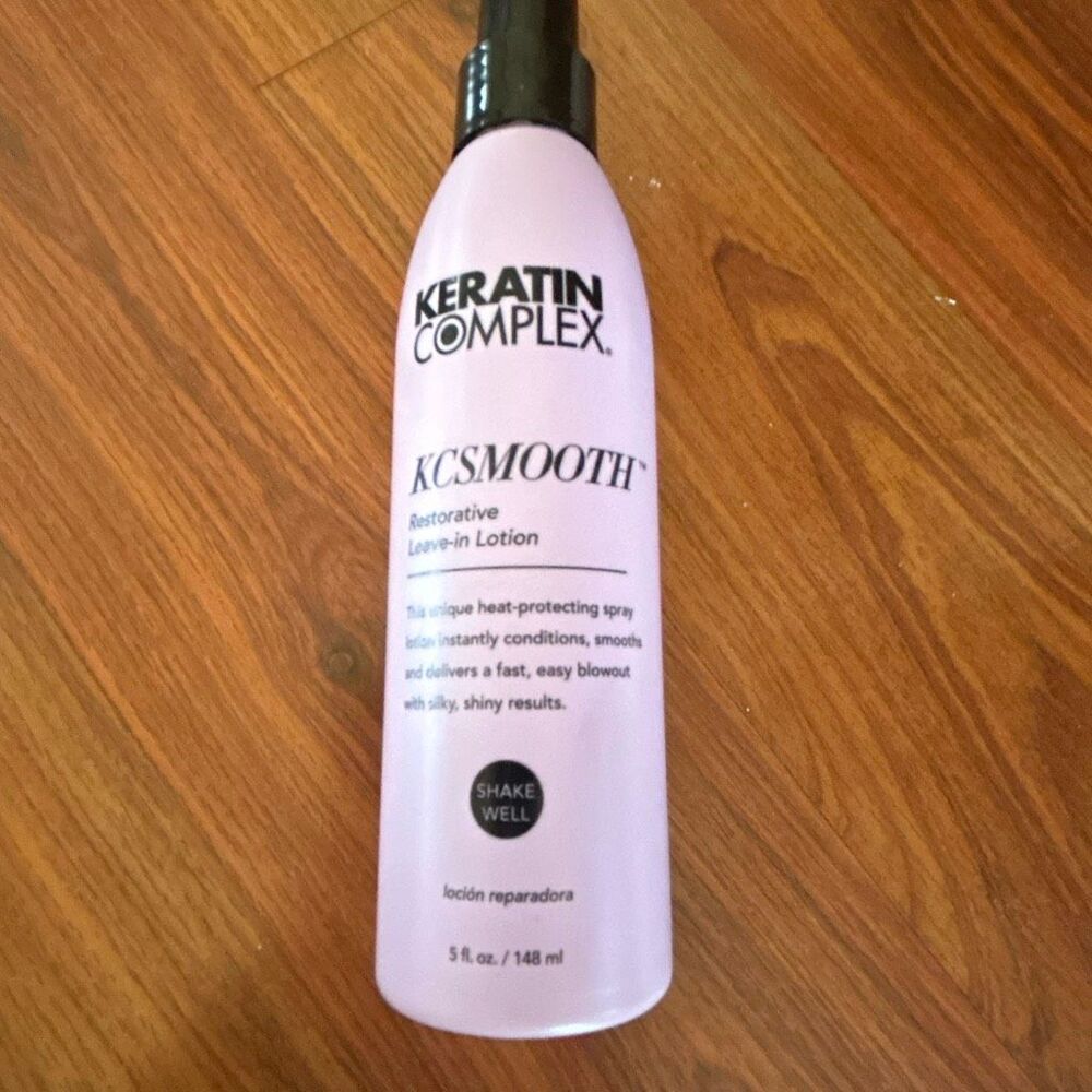 New Keratin complex KCS smooth restorative leave in spray conditioner for shiny